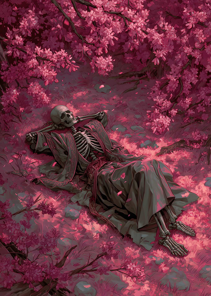 Resting Skeleton