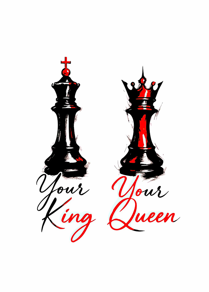 Your King Your Queen Chess Pieces