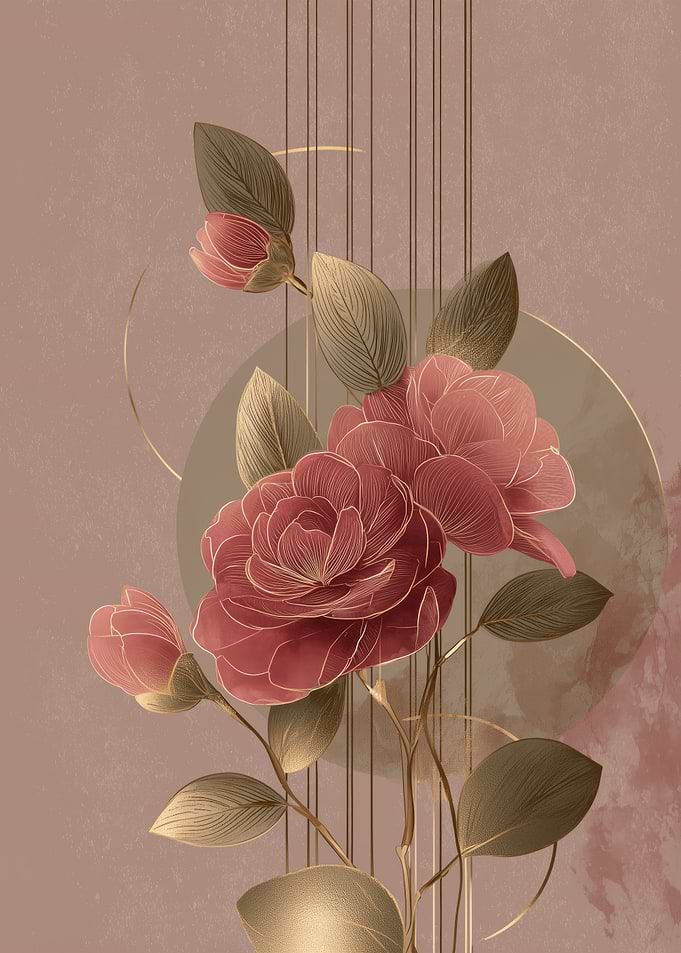 Vintage Camellia Garden