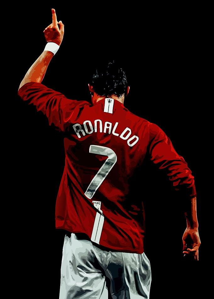 Cristiano Ronaldo Number 7 Celebration