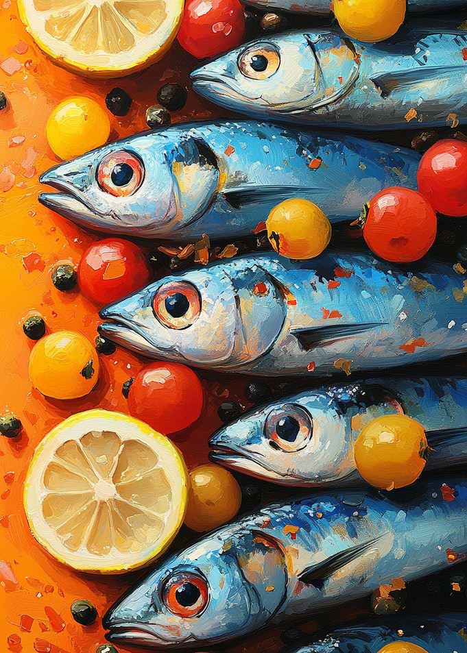Sardines with Lemon and Tomatoes