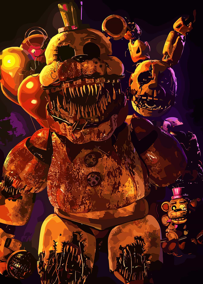 Five Nights at Freddy's Nightmare Animatronics
