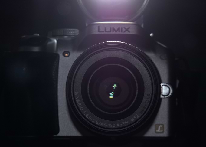 Lumix Camera Close-Up