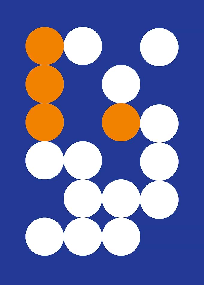 Abstract Geometric Minimal Bauhaus Art