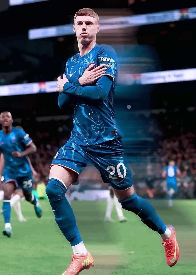 Soccer Player Celebrating Goal