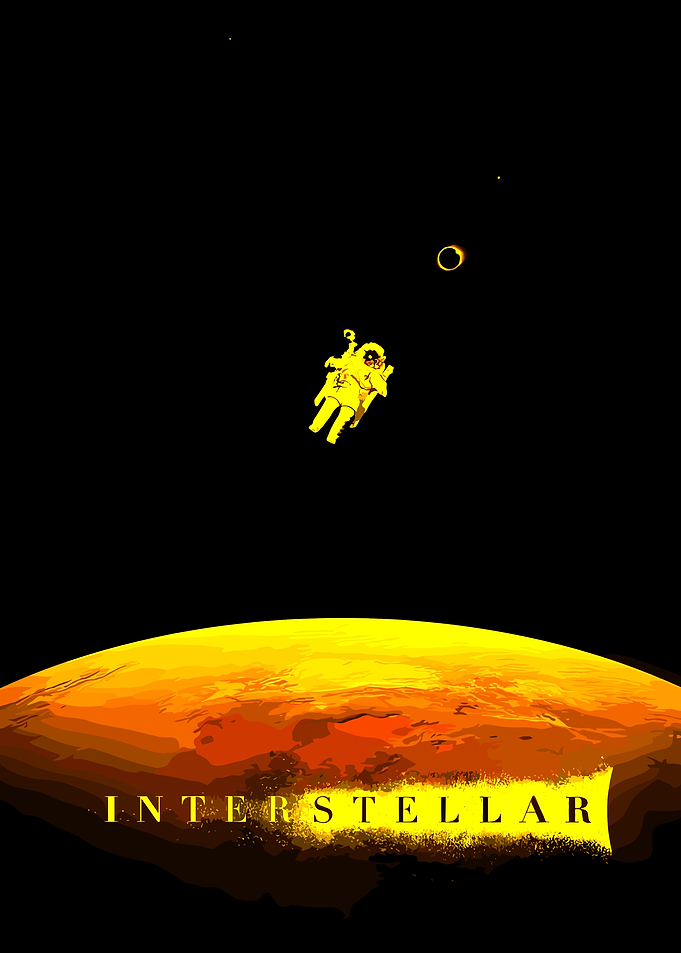Interstellar Movie Poster Art