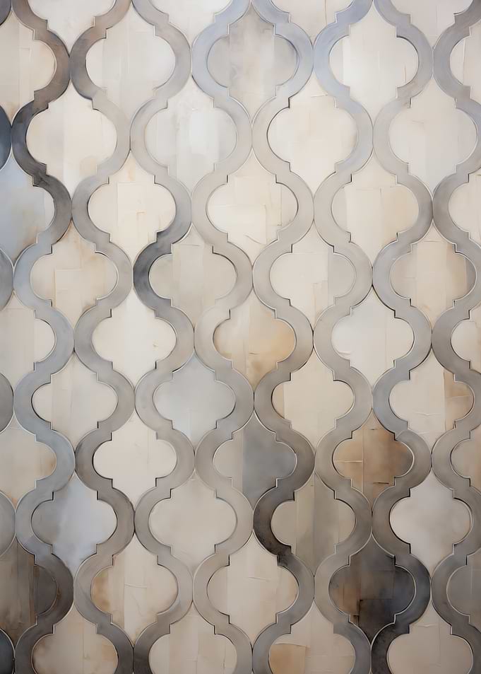 Moroccan Quatrefoil Pattern