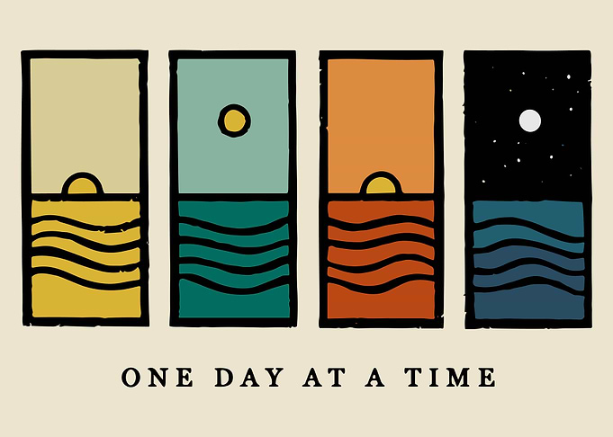 One Day at a Time Illustration