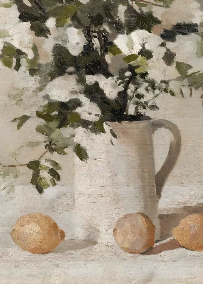Still Life with Flowers and Lemons