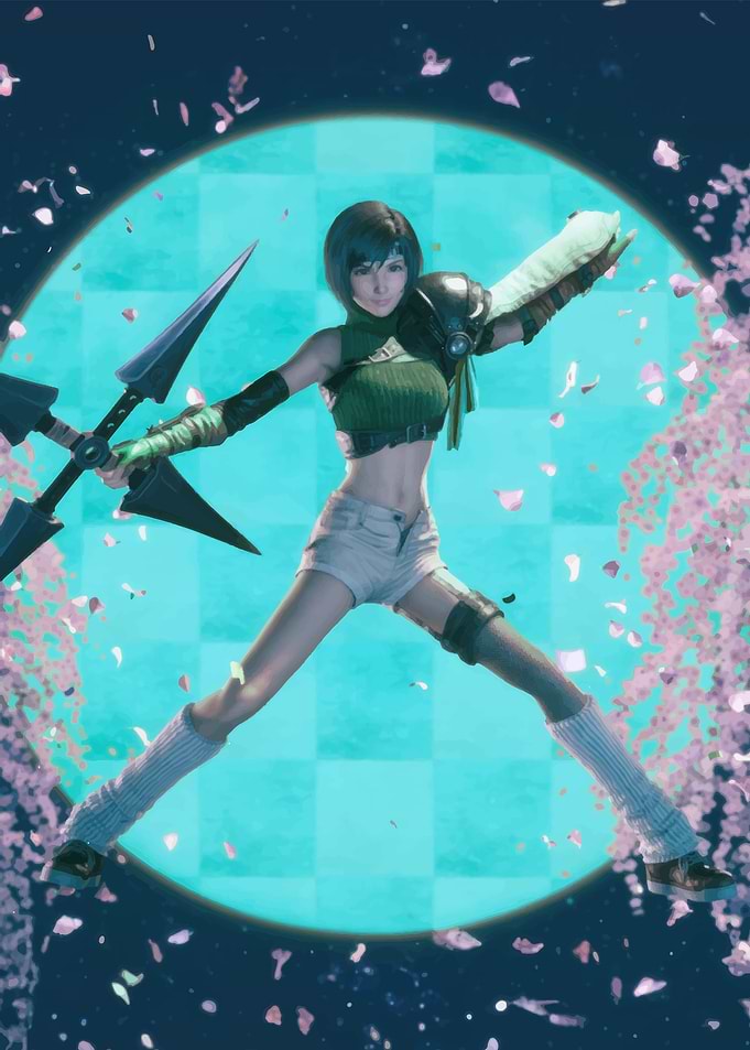 Yuffie Kisaragi in Action Pose