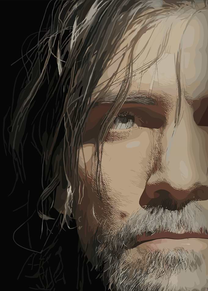 Close-up Portrait of a Man