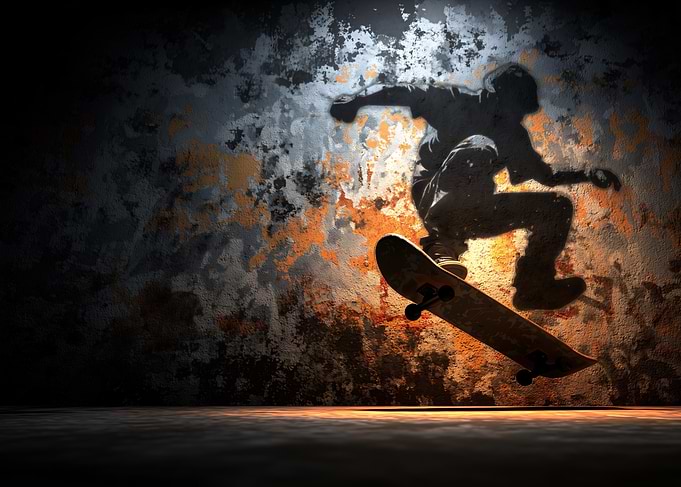 Wall Ride Shadows