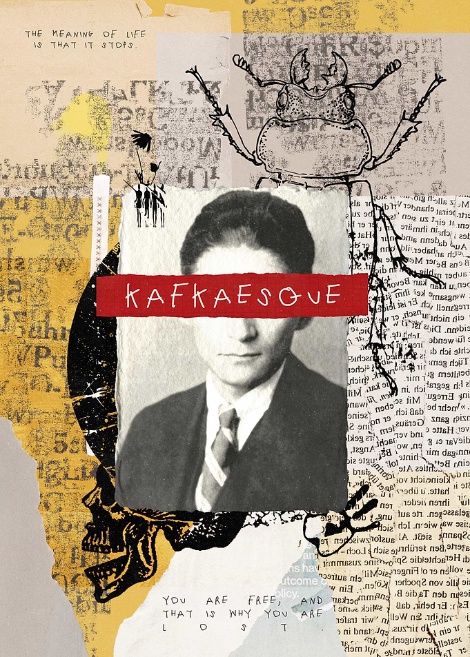 Kafkaesque Collage Art