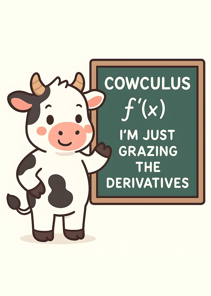 Cowculus: Grazing the Derivatives