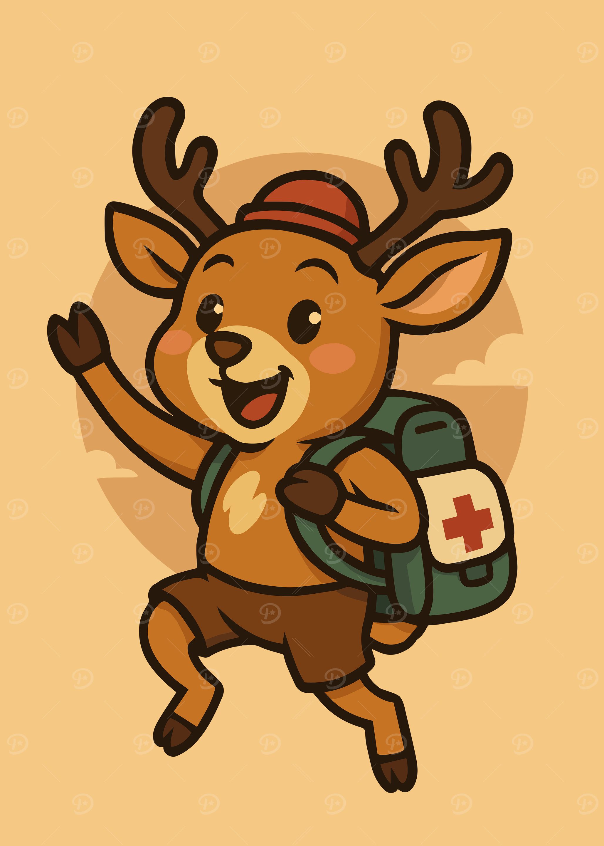 Cartoon Medideer - Animal Crew Series