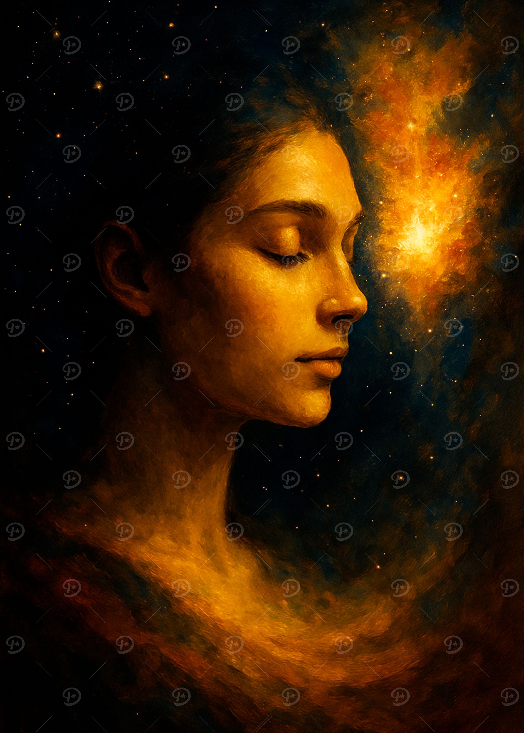 Nebula Within – Serenity in Cosmic Glow