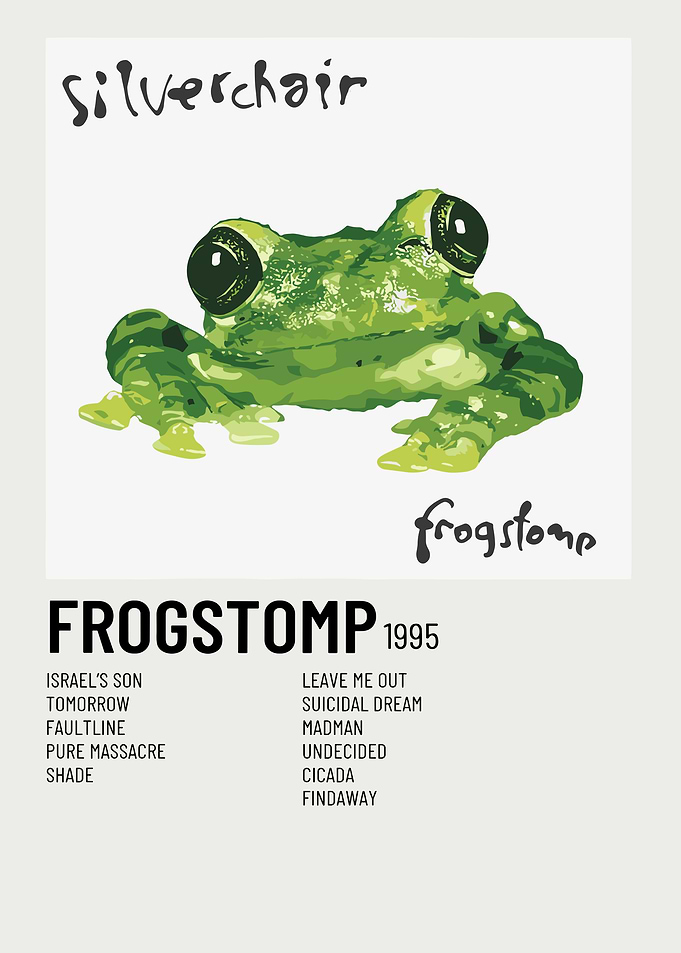 Silverchair Frogstomp Album Cover Art