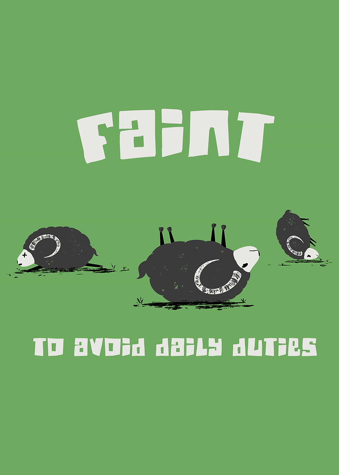 Faint to Avoid Daily Duties