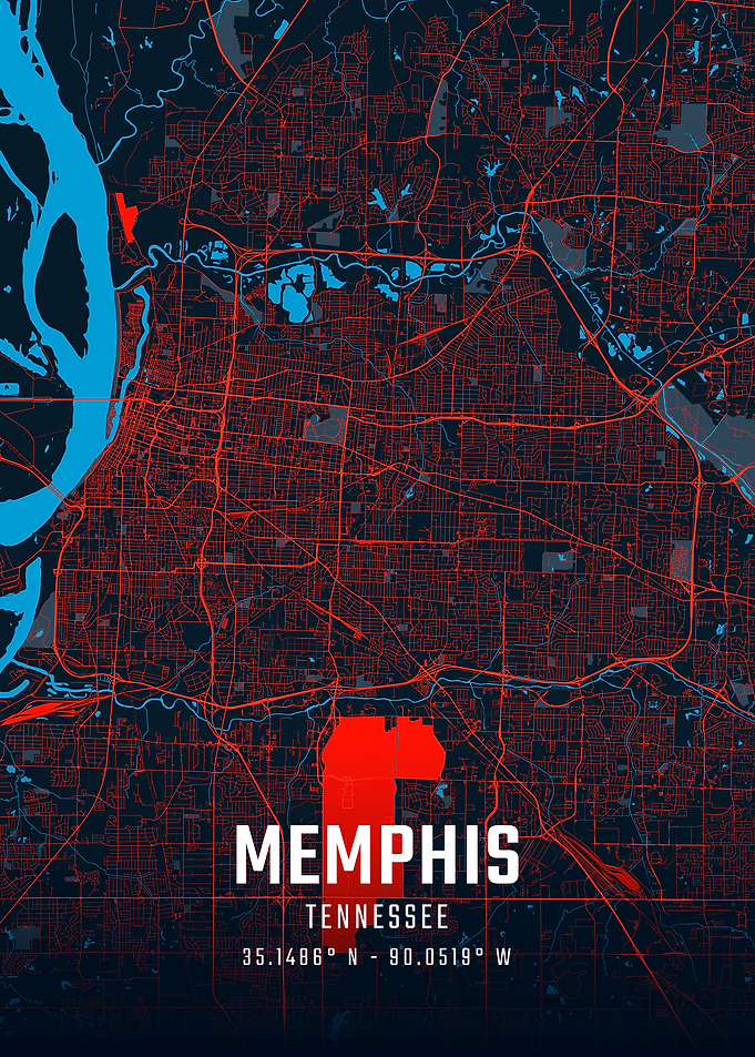 Memphis City Map