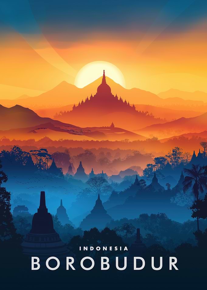 Borobudur Temple Indonesia