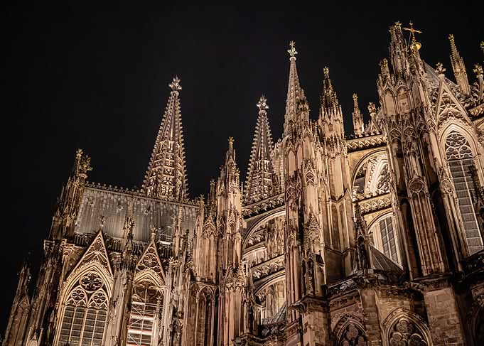 Cologne Cathedral at Night
