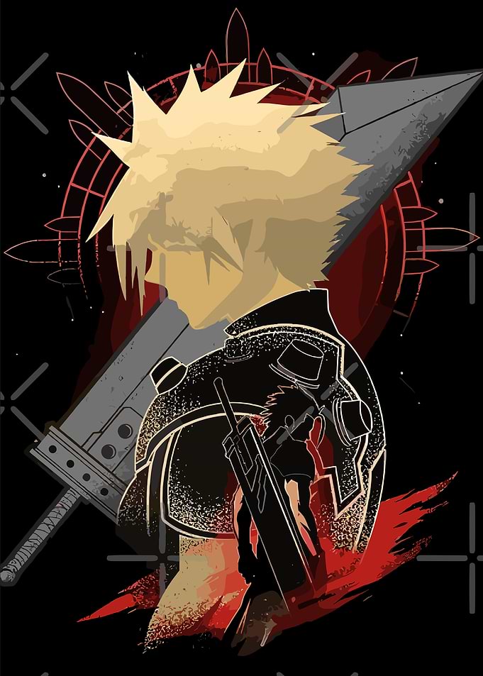 Cloud Strife Final Fantasy VII Artwork