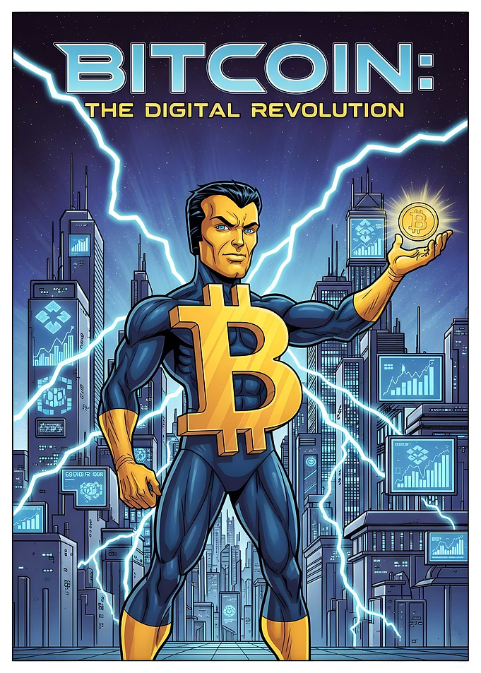 Bitcoin Superhero The Digital Revolution