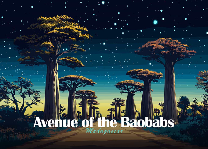 Avenue of the Baobabs, Madagascar