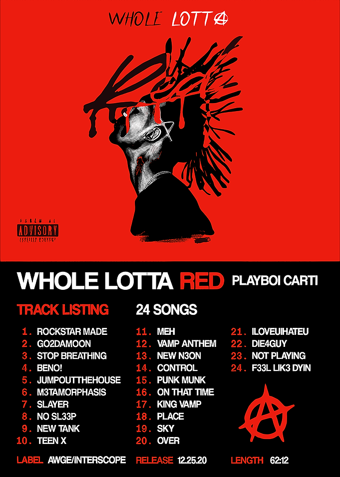 Playboi Carti Album Whole Lotta Red