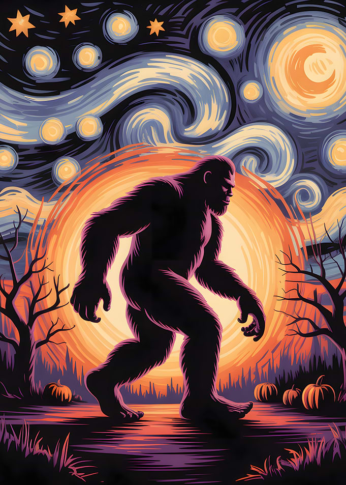 Funny Bigfoot Night