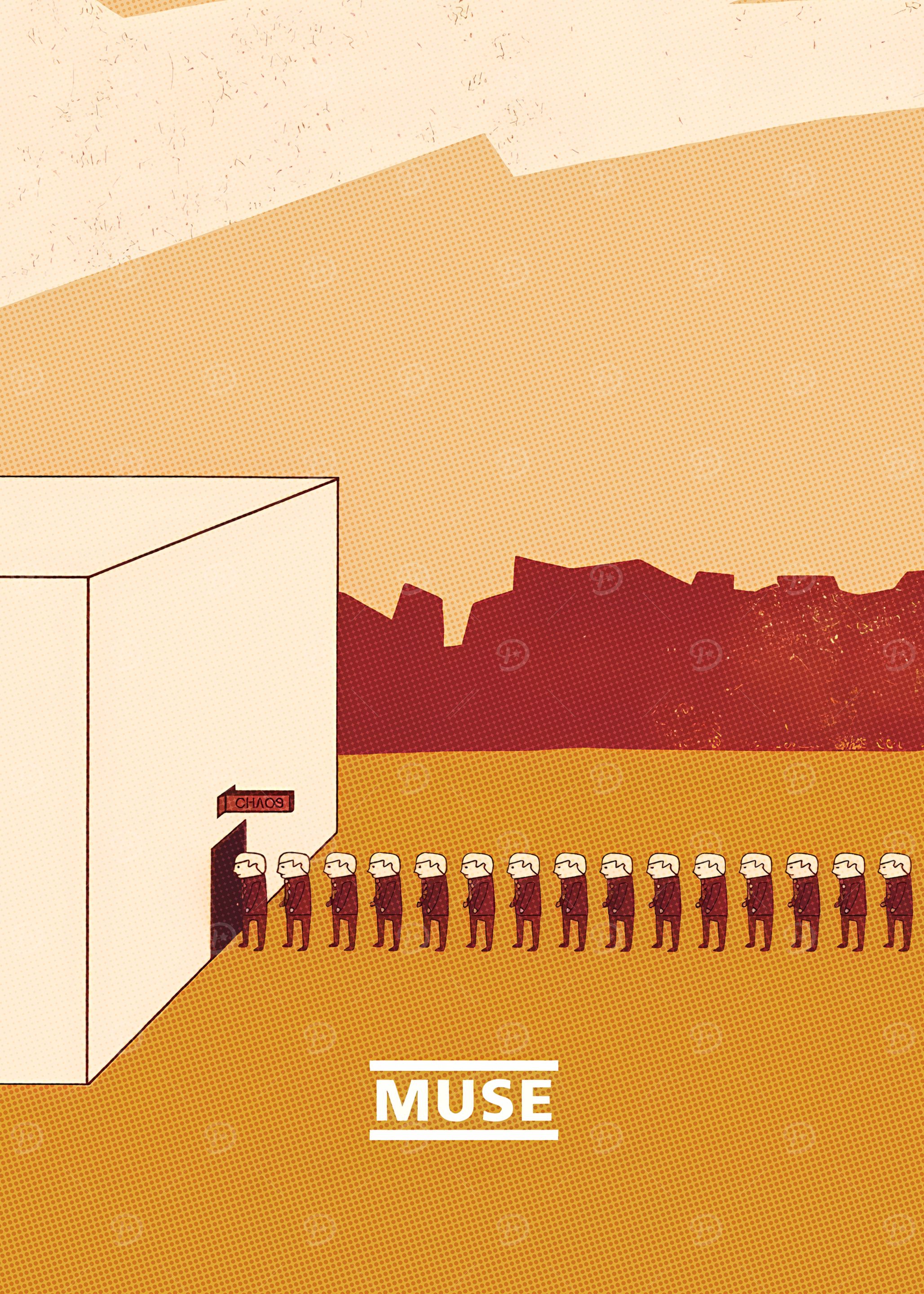 Muse album cover art
