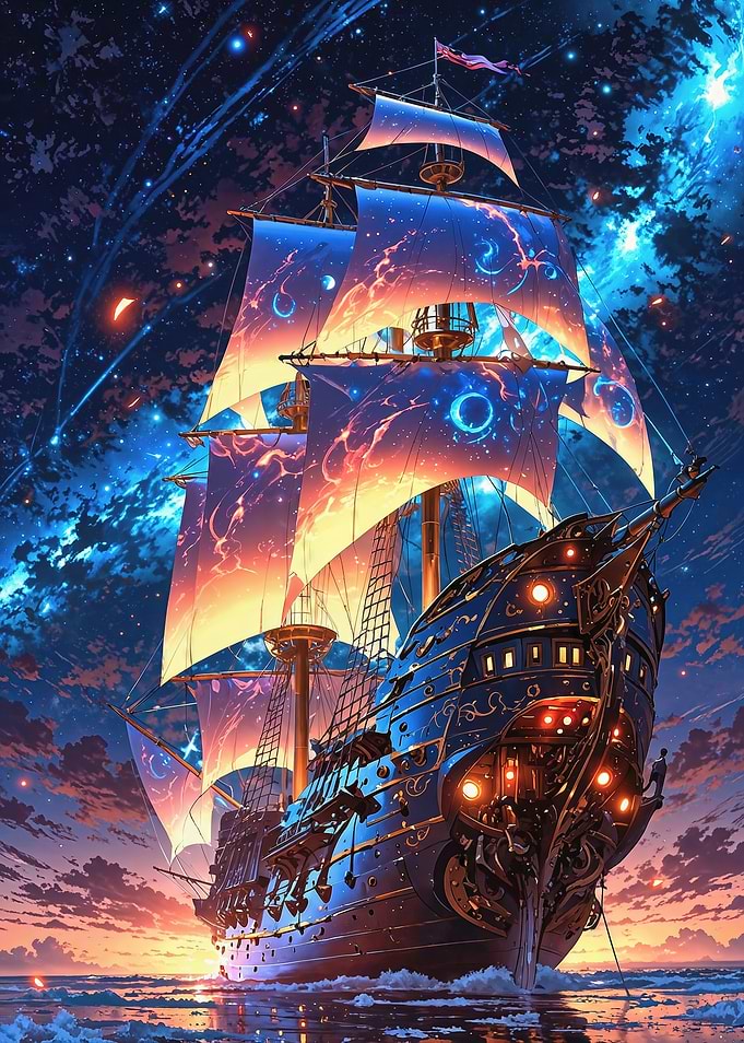 Starbound Galleon: Voyage Beyond the Sky