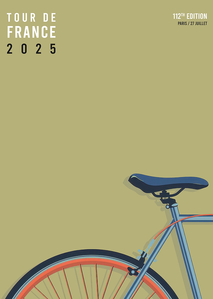 Tour de France 2025 Poster