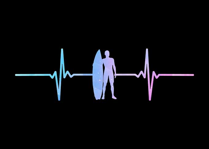 Surfer Heartbeat