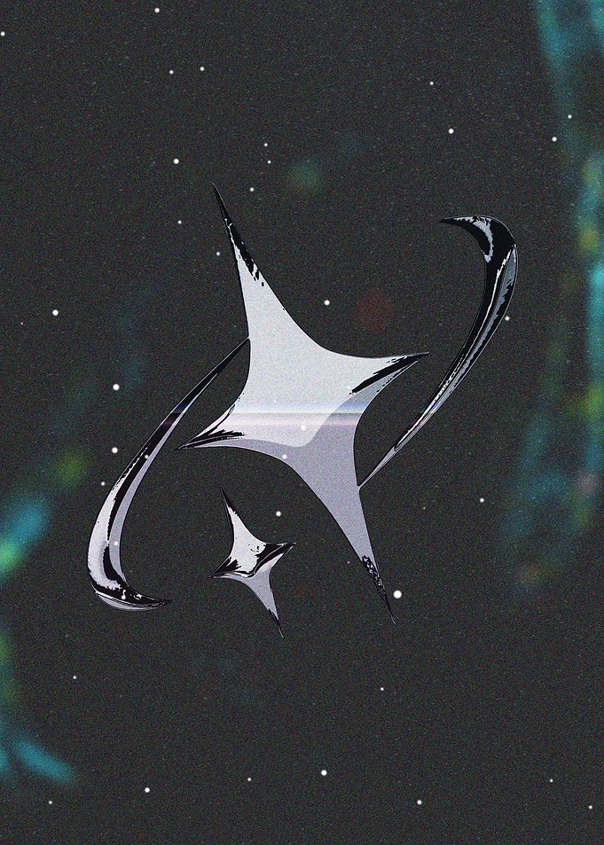 Abstract Stars in Space