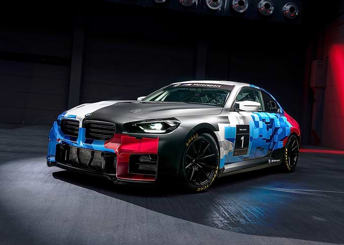 BMW M Motorsport Race Car Livery