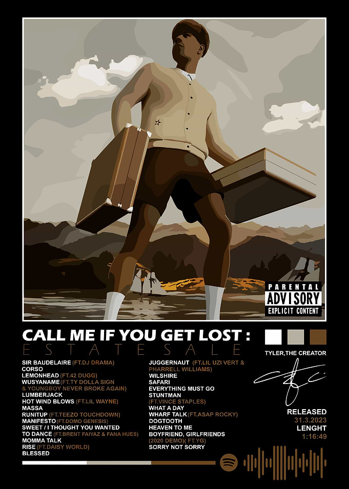 TYLER THE CREATOR Call Me If You Get Lost: Estate Sale