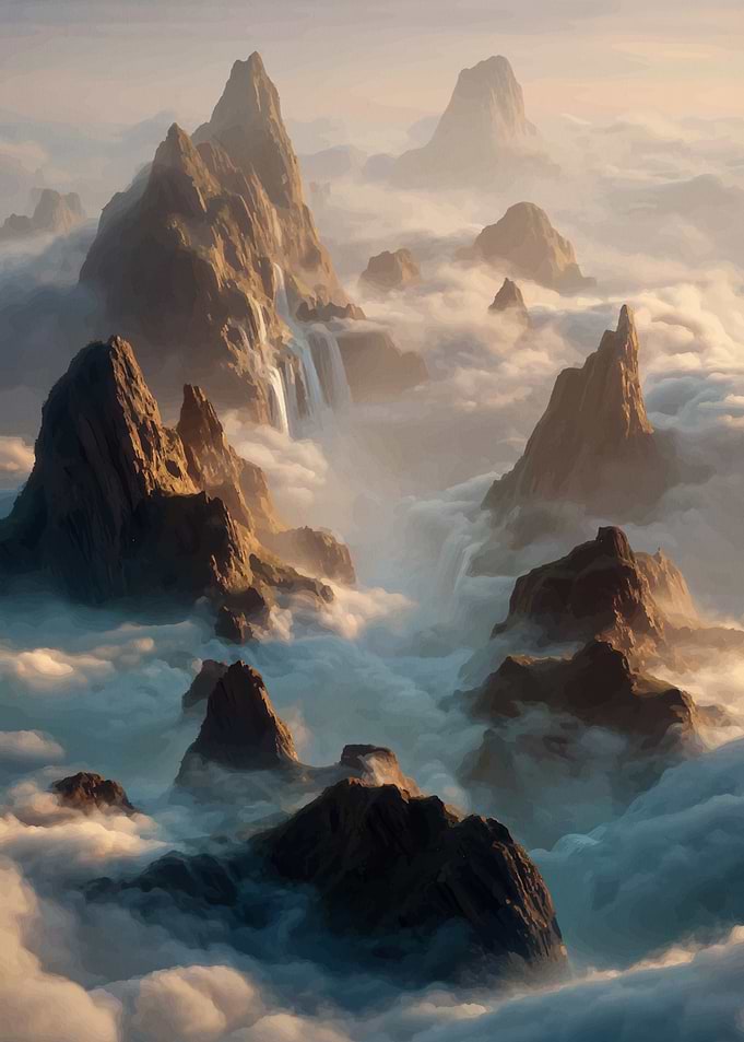 Mountains Above the Clouds