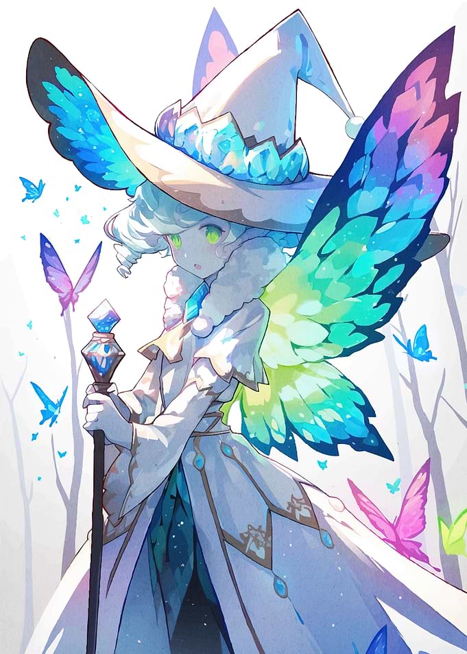 Crystal Witch Butterfly Wings