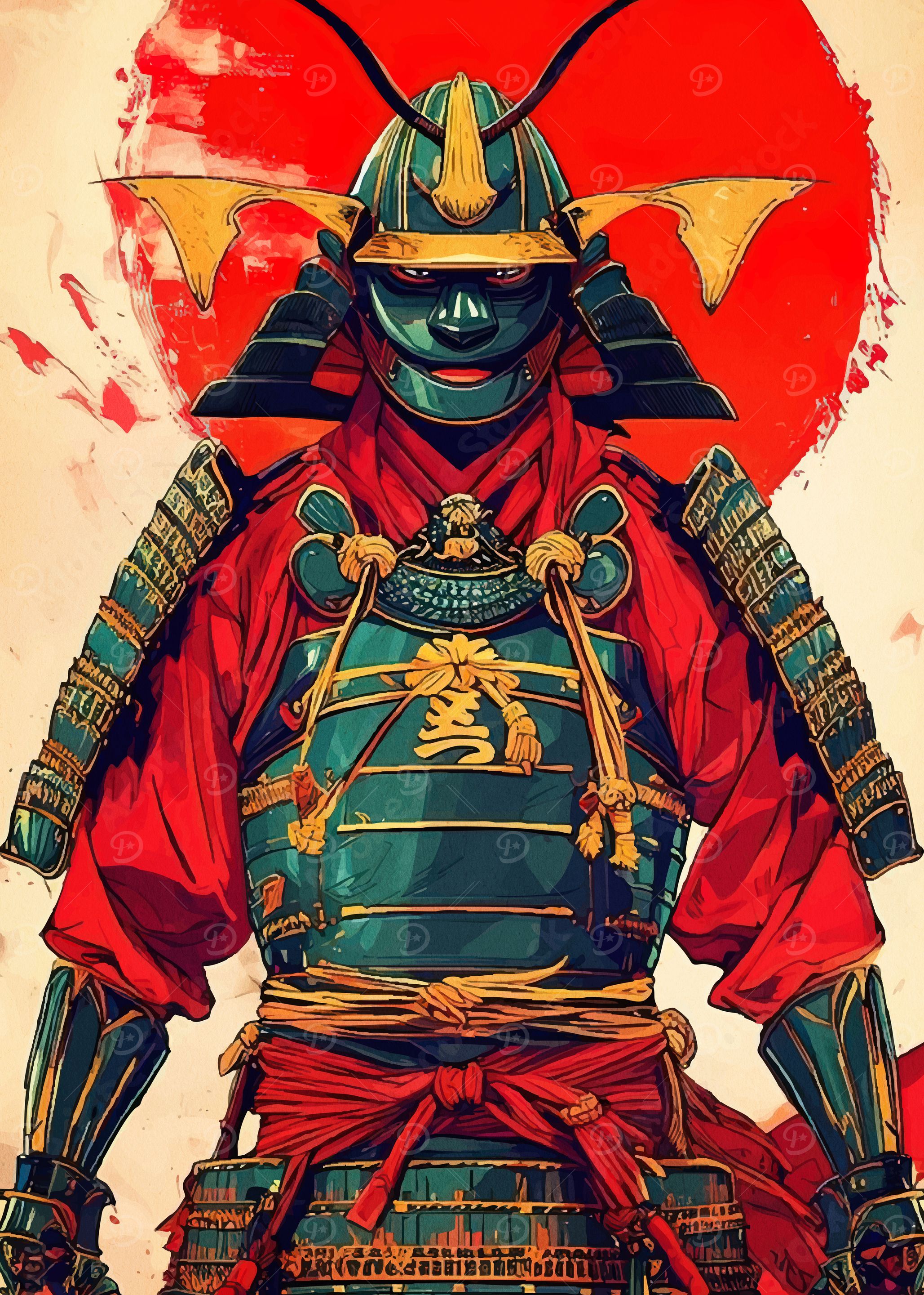 Samurai Warrior Armor Sun