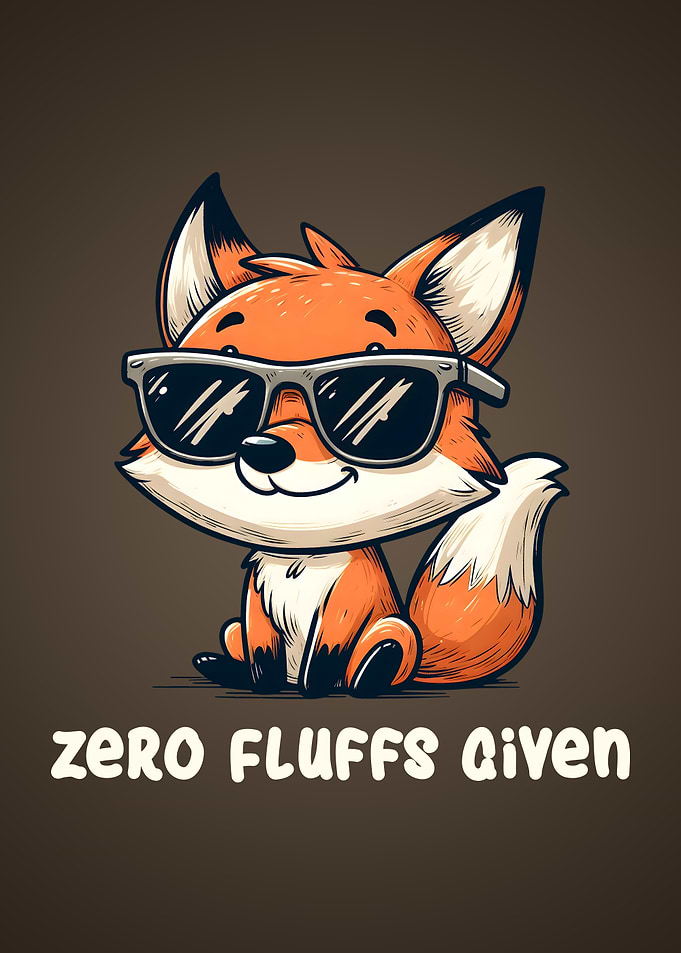 Cute Fox Foxy Humor Sunglasses Pun