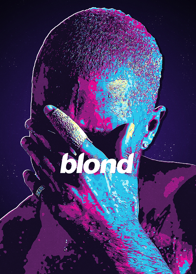 Frank Ocean Blond Album Cover Art