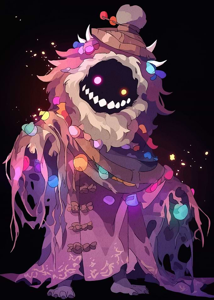Mystical Creature Glowing Lights