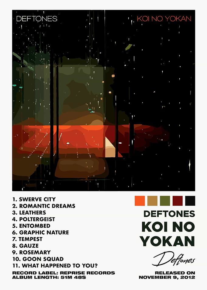 Deftones - Koi No Yokan Album Art