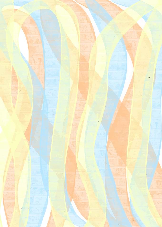 Abstract Pastel Ribbon Pattern