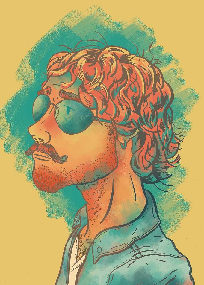 Retro Rock Hipster