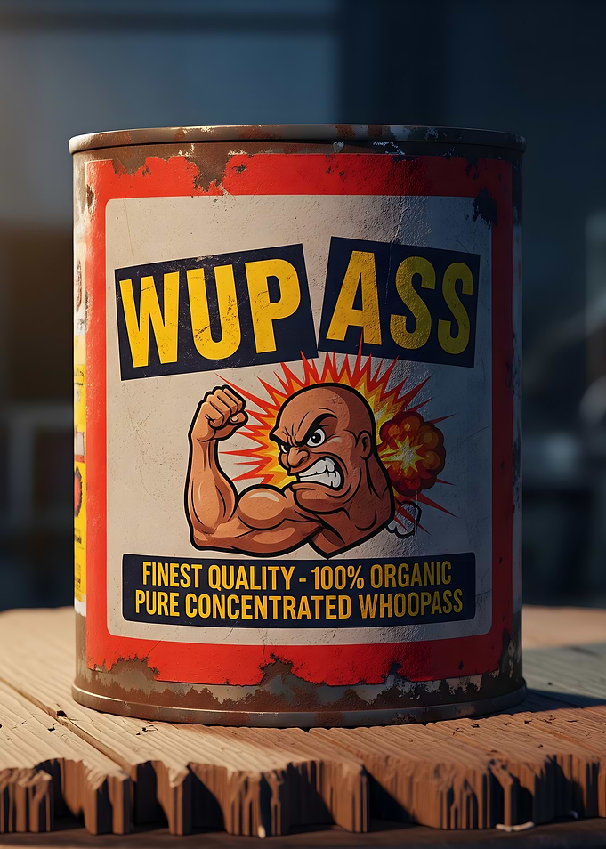 WUPASS Can: Finest Quality Whoopass