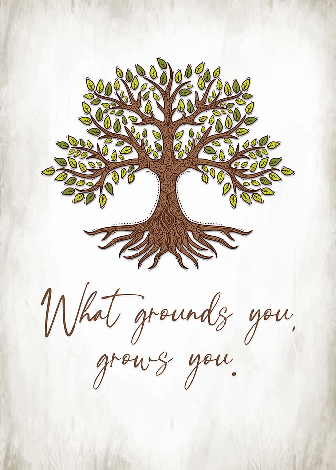 Tree of Life Inspirational Quote Art