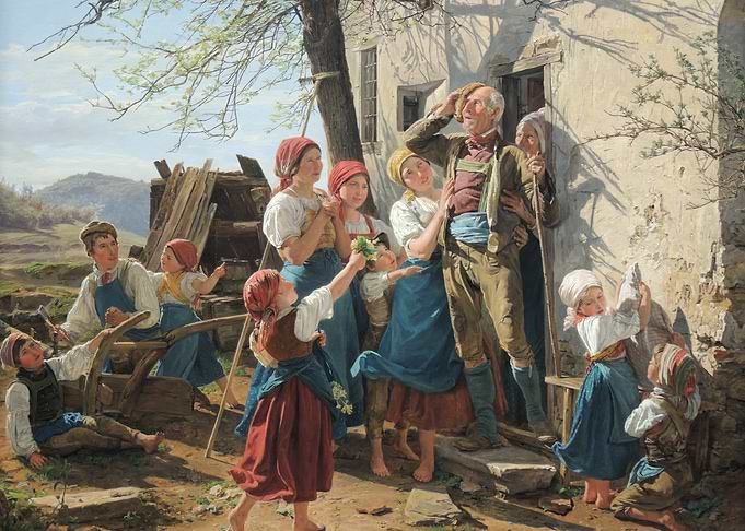 Return of the Grandfather Painting