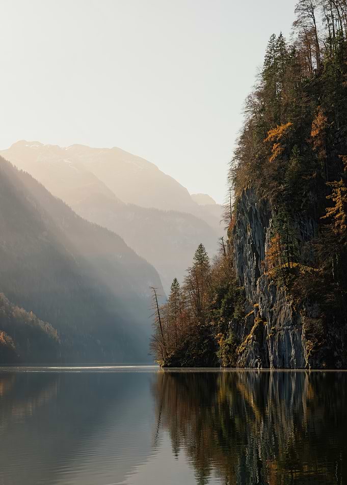 Lake and Mountains Landscape Photography